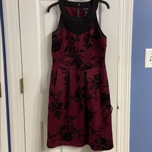 Burgandy Dress
